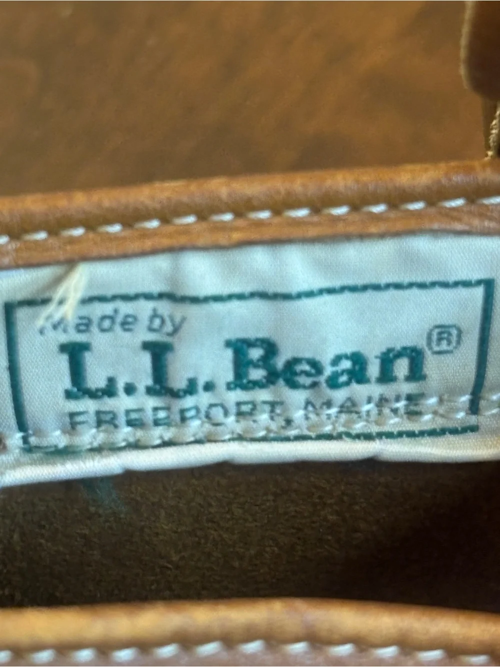 L.L. Bean Two-Tone Brown Leather and Black Rubber Duck Boots